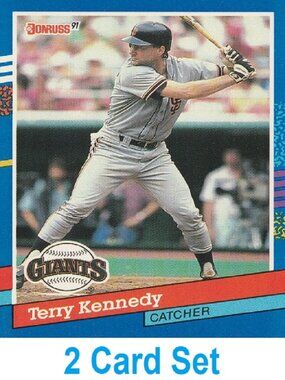 Terry Kennedy Baseball Card Collection